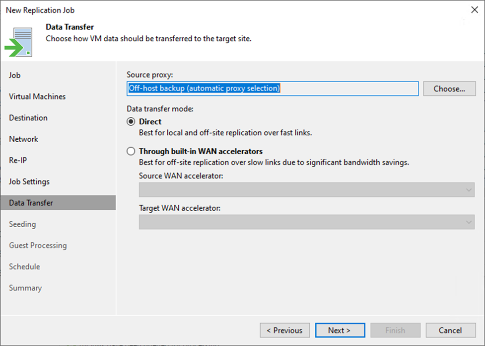 092423 2341 Howtocreate34 - How to create a Replication job with seeding to the Disaster Recovery Site at Veeam Backup and Replication v12