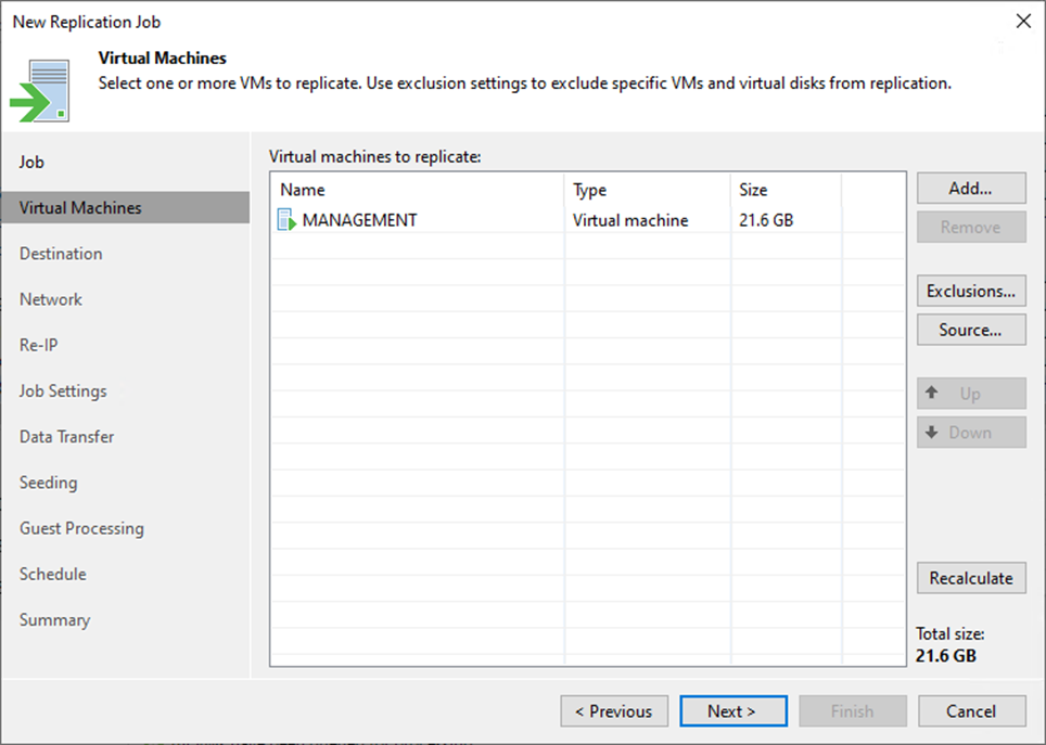 092423 2341 Howtocreate7 - How to create a Replication job with seeding to the Disaster Recovery Site at Veeam Backup and Replication v12