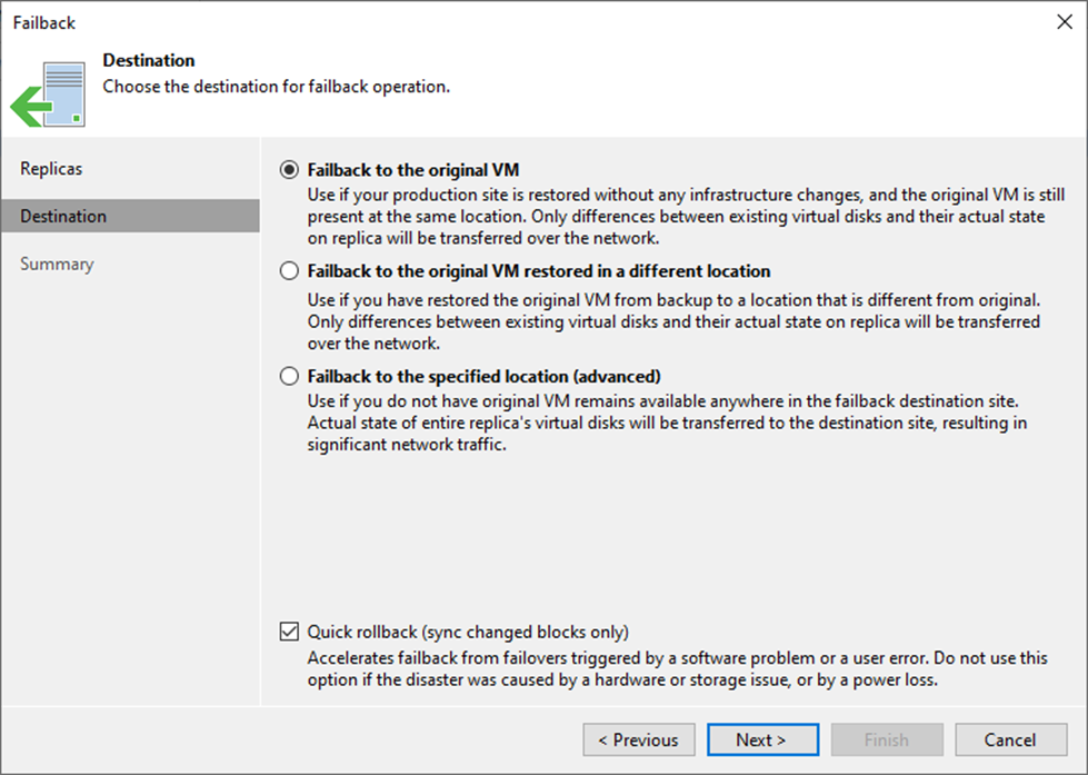 093023 2106 Howtofailba5 - How to failback to the original virtual machine of the Production Site at Veeam Backup and Replication v12