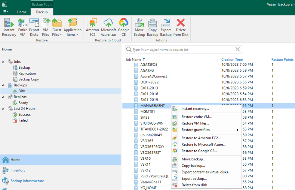 100923 0315 Howtorestor3 - How to restore the Entire VM to the Original Location with Secure Restore at Veeam Backup and Replication v12