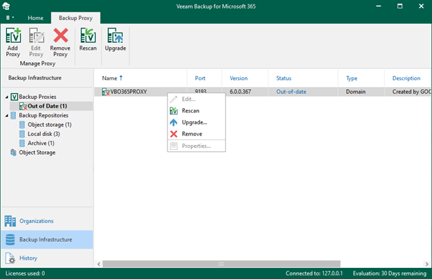 121923 2256 Howtoupgrad13 - How to upgrade Veeam Backup for Microsoft 365 to v7a