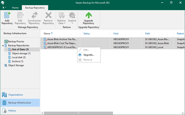 121923 2256 Howtoupgrad17 - How to upgrade Veeam Backup for Microsoft 365 to v7a