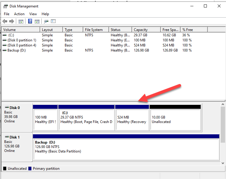 122023 1828 FixWindowsS1 - Fix Windows Server 2022 (2019) Recovery partition to prevent C drive extend volume issues