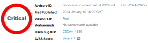 2024 01 10 14 21 11 300x88 - CVE-2024-20272 Cisco Unity Connection Unauthenticated Arbitrary File Upload Vulnerability