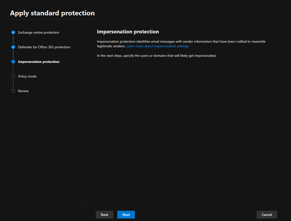 032024 2156 Howtousethe8 - How to use the Microsoft Defender portal to assign Standard preset security policies to users