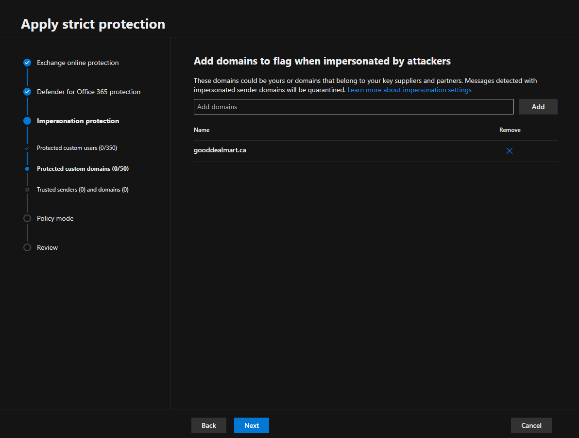 032124 1713 Howtousethe10 - How to use the Microsoft Defender portal to assign Strict preset security policies to users