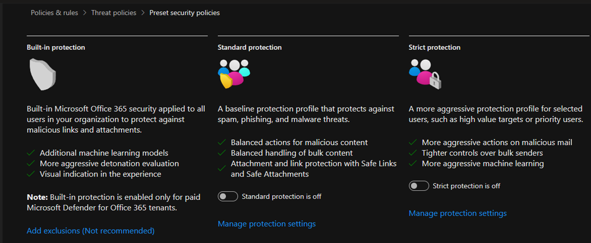 032124 1713 Howtousethe5 - How to use the Microsoft Defender portal to assign Strict preset security policies to users