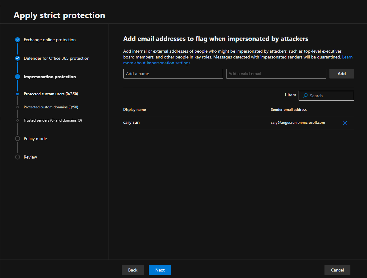 032124 1713 Howtousethe9 - How to use the Microsoft Defender portal to assign Strict preset security policies to users