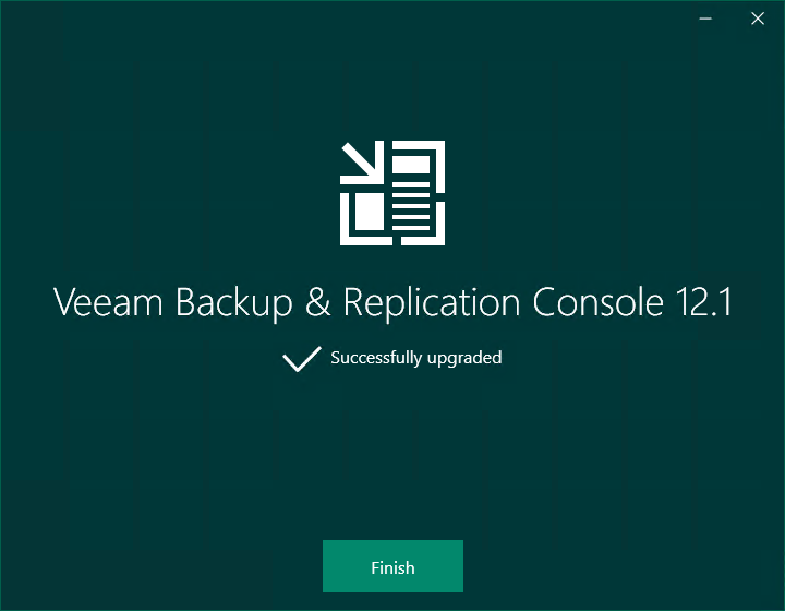 090924 1653 UpgradeVeea9 - Upgrade Veeam Backup and Replication Console to v12.1.2.172